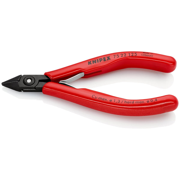 Knipex 7522125 tronchese laterale elettronica 75 22 125