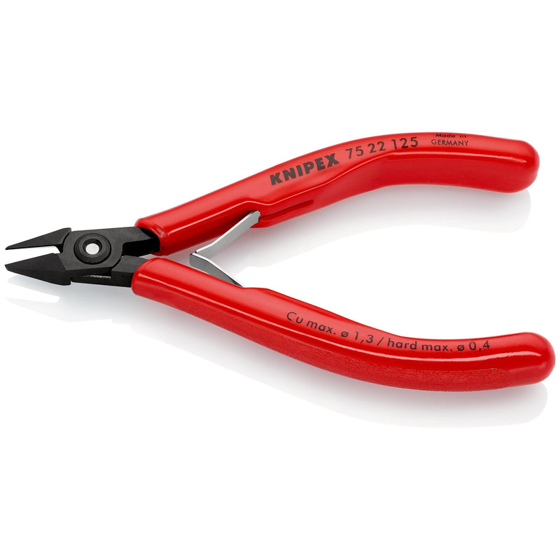 Knipex 7522125 tronchese laterale elettronica 75 22 125