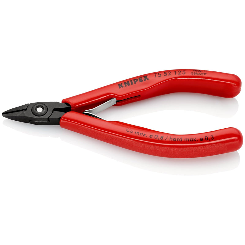 Knipex 7552125 tronchese laterale elettronica 75 52 125