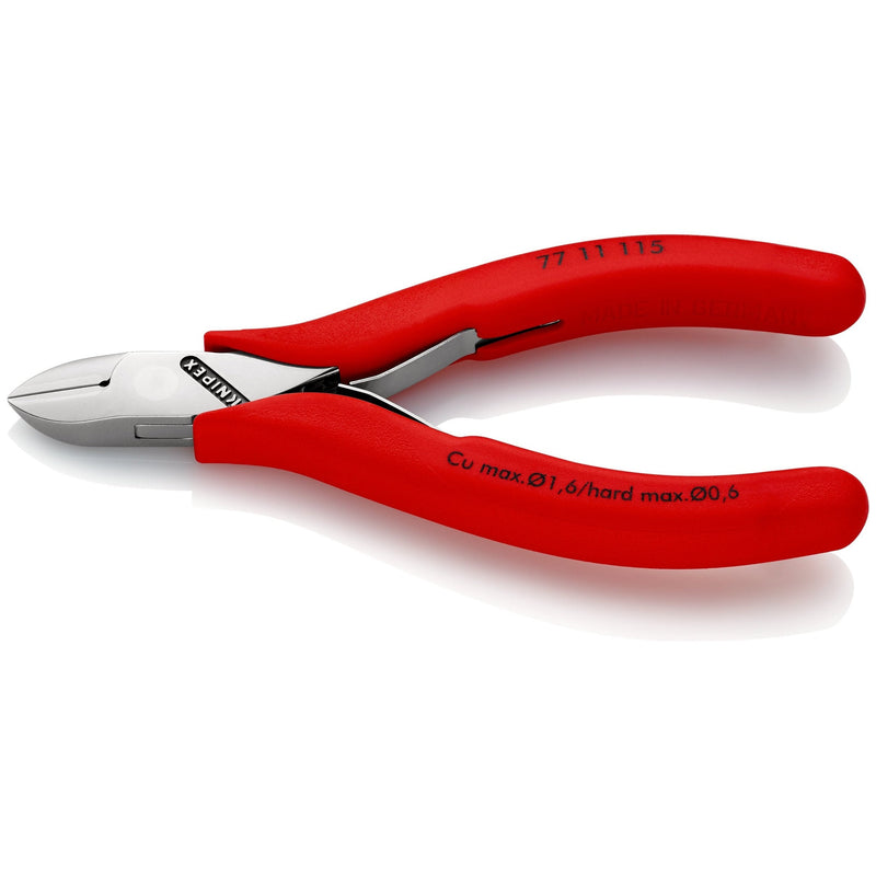 Tronchese laterale, con cerniera passante, manici resina Knipex