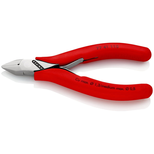 Knipex 7741115 tronchese laterale cerniera passante 77 41 115