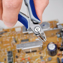 Tronchese laterale di precisione, testa punta dispositivo tenuta Knipex