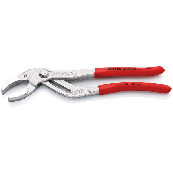 Knipex 8103250 pinza sifoni ganasce zigrinate cromata 81 03 250