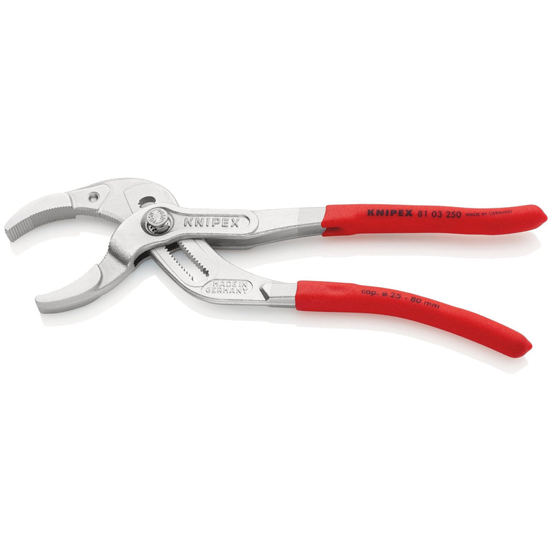 Knipex 8103250 pinza sifoni ganasce zigrinate cromata 81 03 250