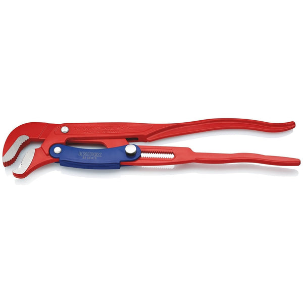 Giratubi rossa con ganasce ad "S" regolazione rapida Knipex