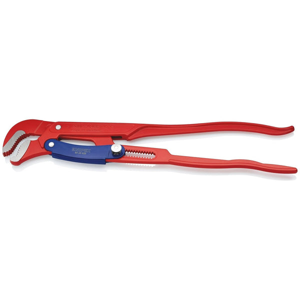 Giratubi rossa con ganasce ad "S" regolazione rapida Knipex