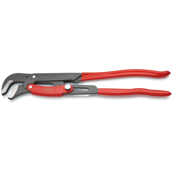 Giratubi grigia con ganasce ad "S" regolazione rapida Knipex