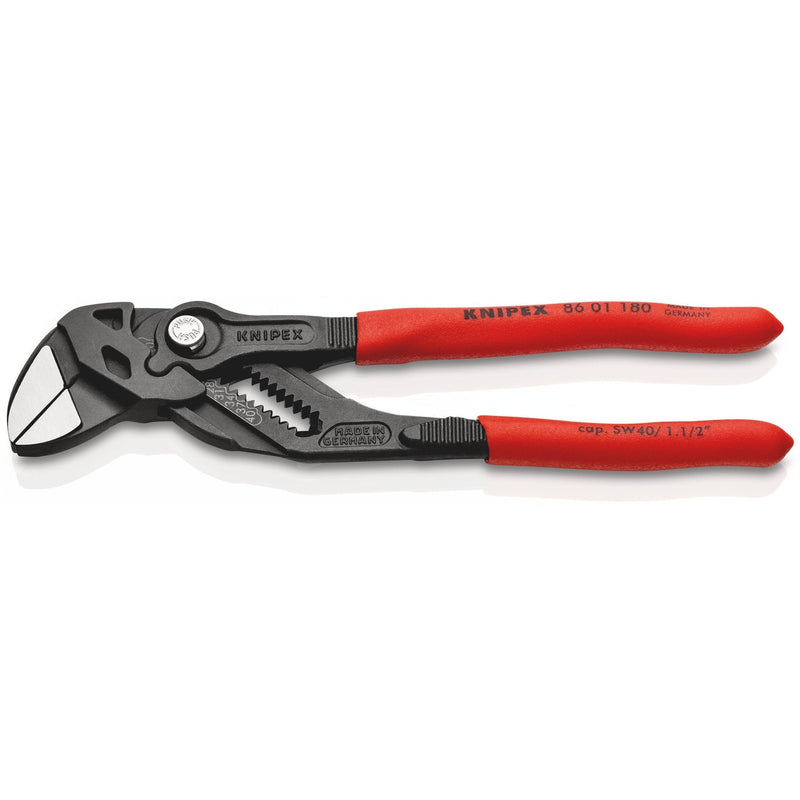 Pinza chiave bonderizzata nera, con manici resina Knipex