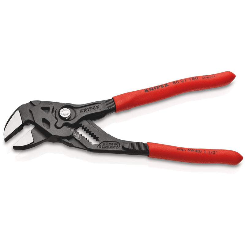 Pinza chiave bonderizzata nera, con manici resina Knipex