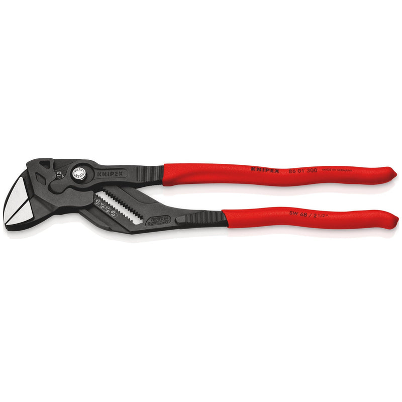 Pinza chiave bonderizzata nera, con manici resina Knipex