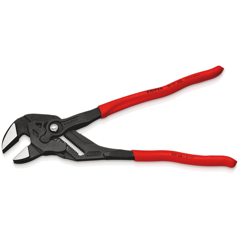 Pinza chiave bonderizzata nera, con manici resina Knipex