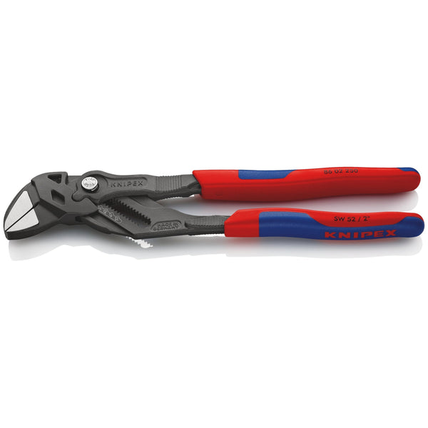 Pinza chiave bonderizzata nera, con manici materiale bicomponente Knipex