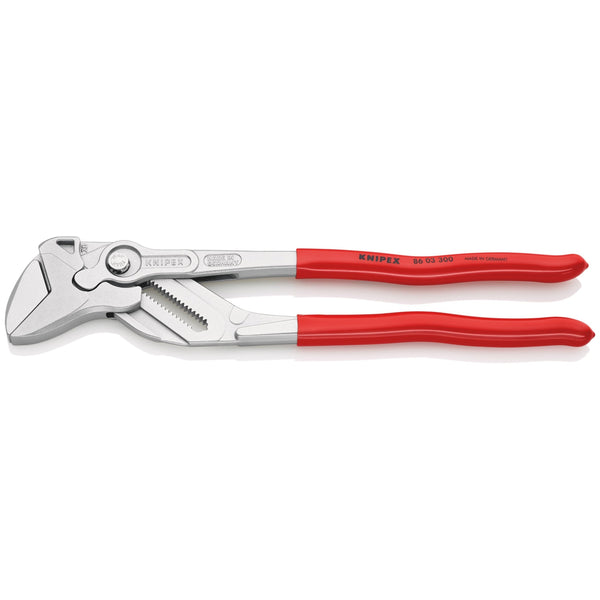 Pinza chiave cromata, con manici resina Knipex