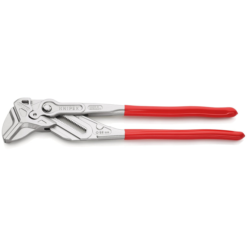 Pinza chiave cromata, con manici resina Knipex