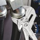 Pinza chiave cromata, con manici resina Knipex