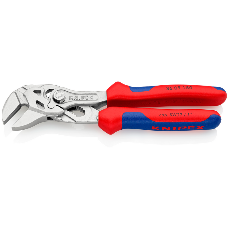 knipex 8605150 pinza chiave cromata manici bicomponente 86 05 150