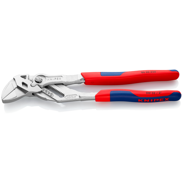 knipex 8605250 pinza chiave cromata manici bicomponente 86 05 250