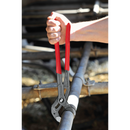 knipex 8701400 pinza cobra grigia manici resina 87 01 400