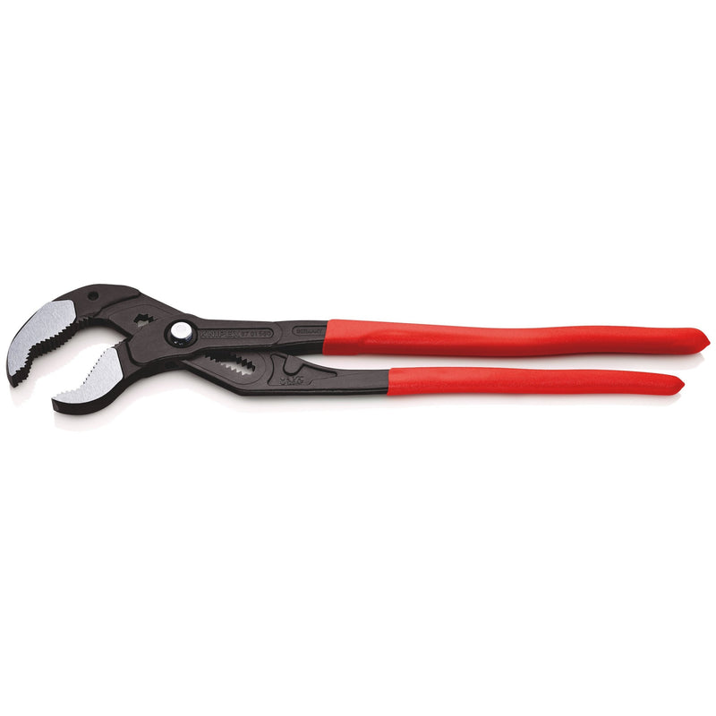 Pinza Cobra® bonderizzata grigia, manici rivestiti resina Knipex