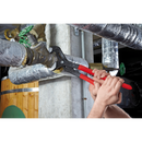 knipex 8701560 pinza cobra grigia manici resina 87 01 560