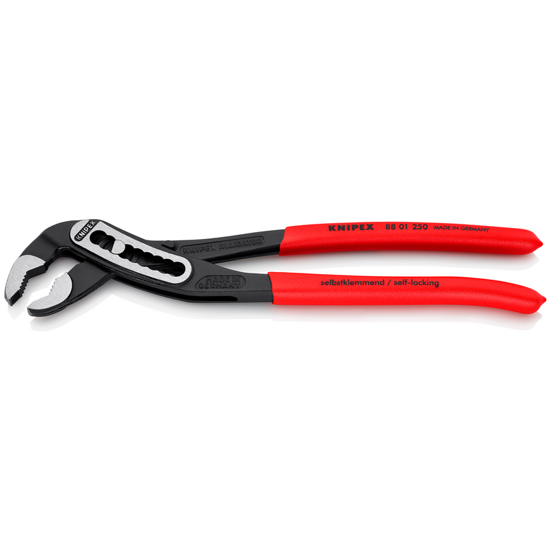 knipex 8801250 pinza alligator nera manici sintetici 88 01 250