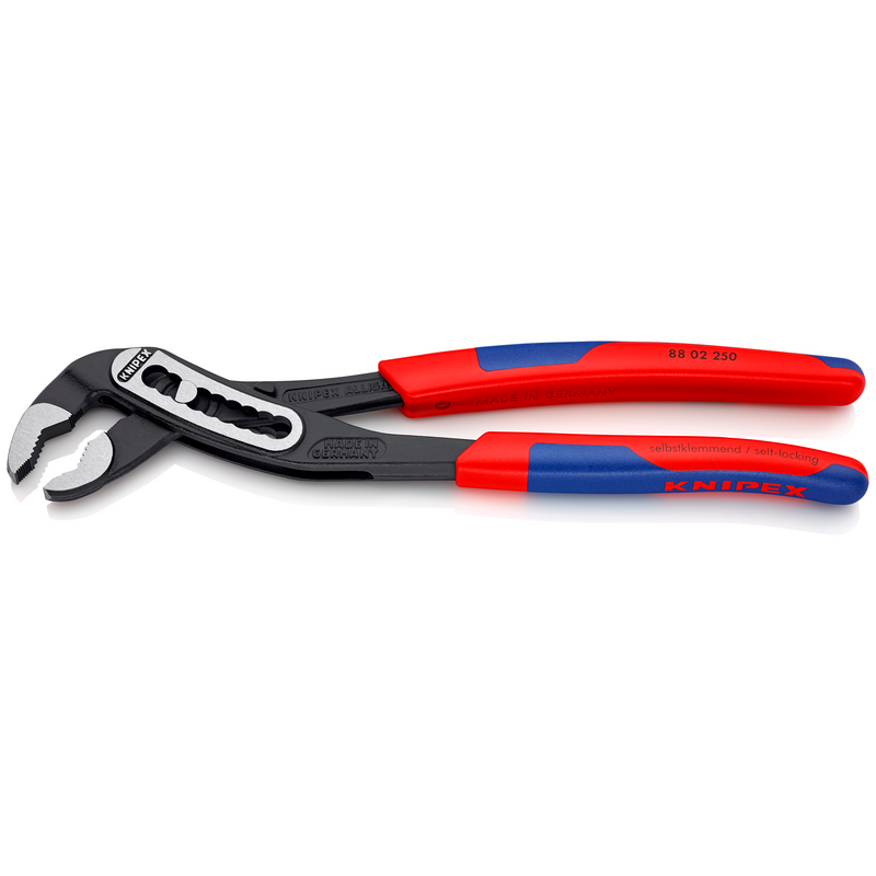 knipex 8802250 pinza alligator nera manici bicomponente 88 02 250