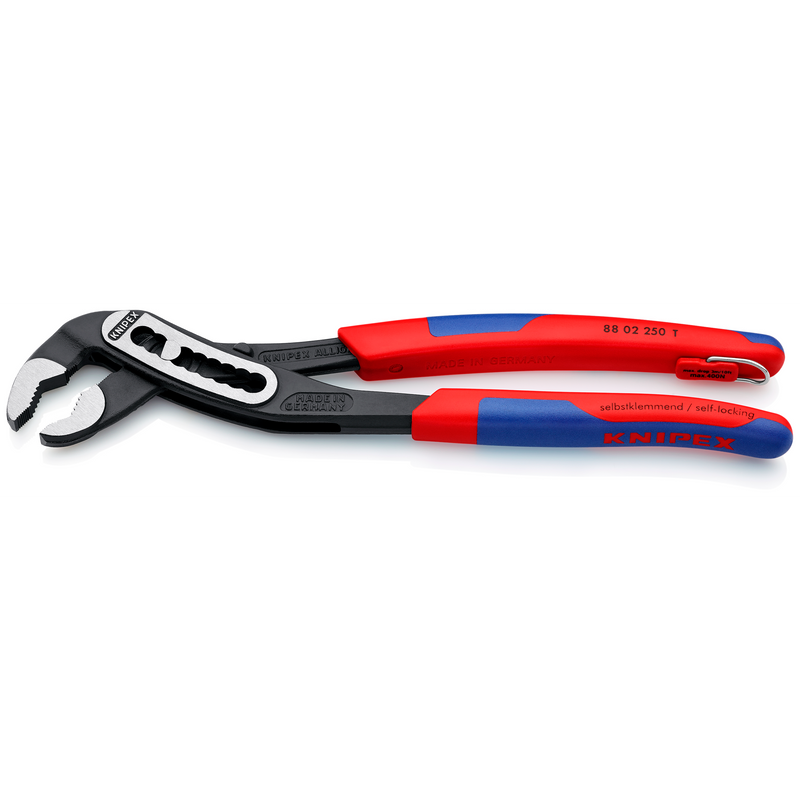 knipex 8802250t pinza alligator nera manici bicomponente 88 02 250 t