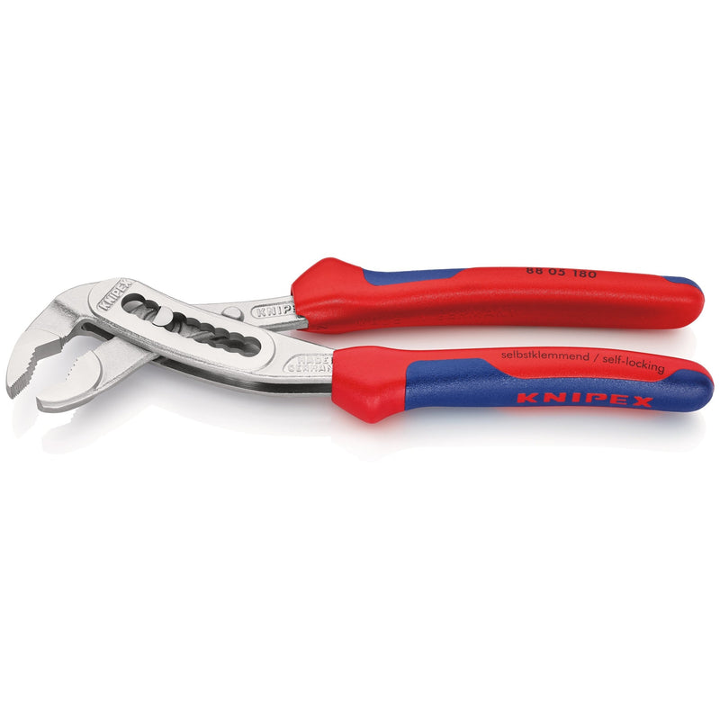 Pinza Alligator®, cromata manici rivestiti materiale bicomponente Knipex