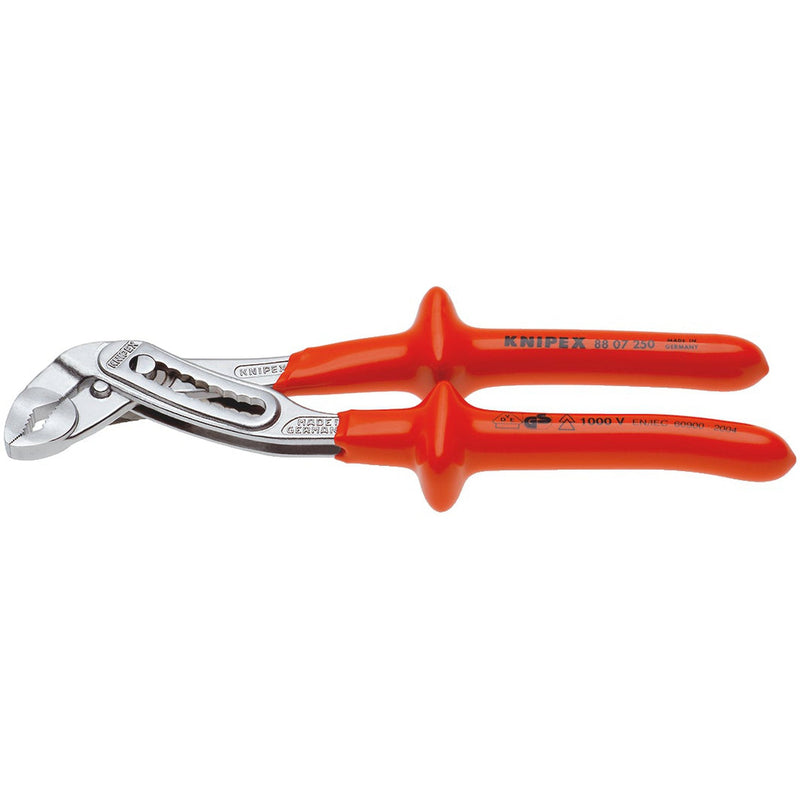 Pinza Alligator®, cromata manici isolati VDE Knipex