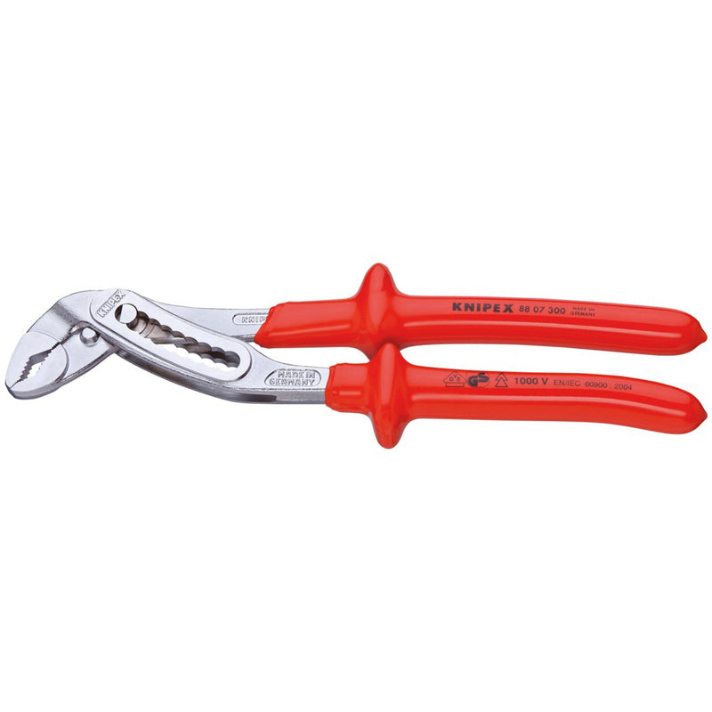 Pinza Alligator®, cromata manici isolati VDE Knipex