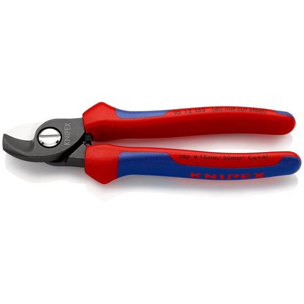 Cesoie per cavi con manici bicomponente Knipex