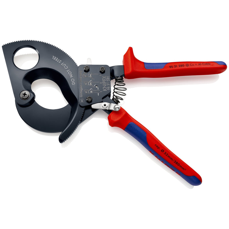 Cesoie cremagliera con sistema cricchetto Knipex