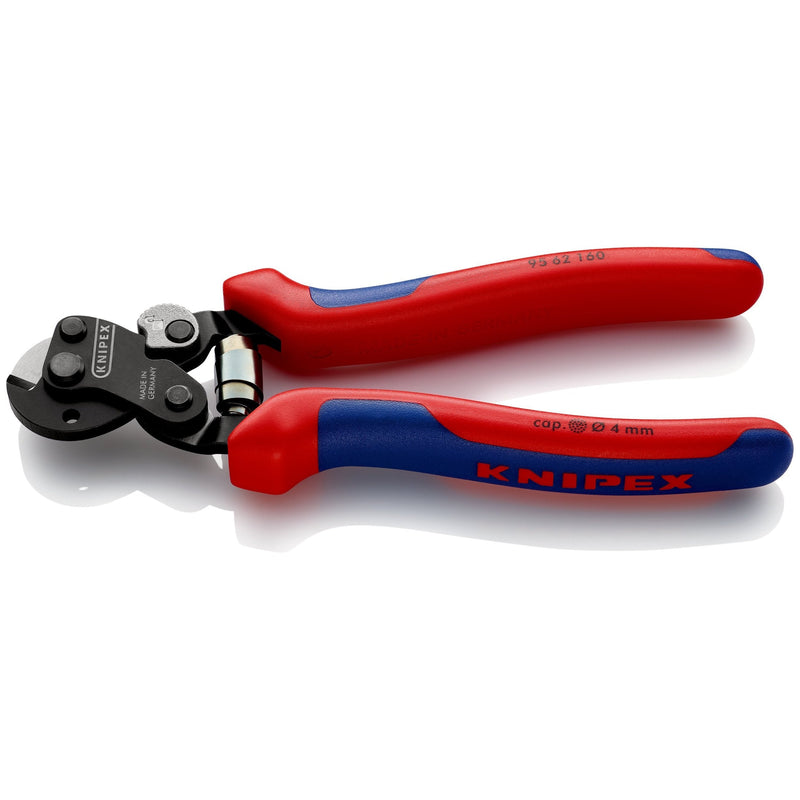 Cesoie per funi, cavi trefoli d'acciaio, anche funi metalliche altamente resistenti Knipex