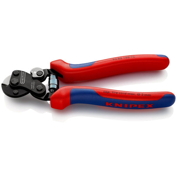 Cesoie per funi, cavi trefoli d'acciaio, anche funi metalliche altamente resistenti Knipex