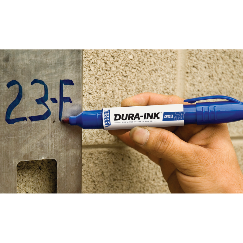 DURA-INK®55 — Marcatore a inchiostro permanente con punta a scalpello media