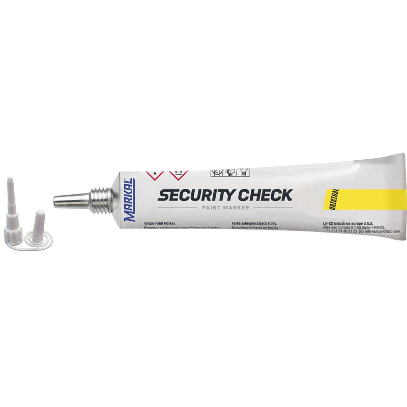 SECURITY CHECK PAINT MARKER Vernice di sicurezza per vite La-Co Markal