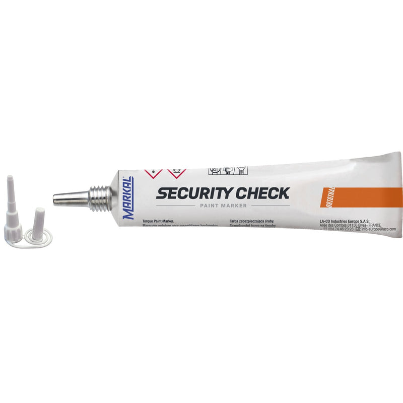 SECURITY CHECK PAINT MARKER Vernice di sicurezza per vite La-Co Markal