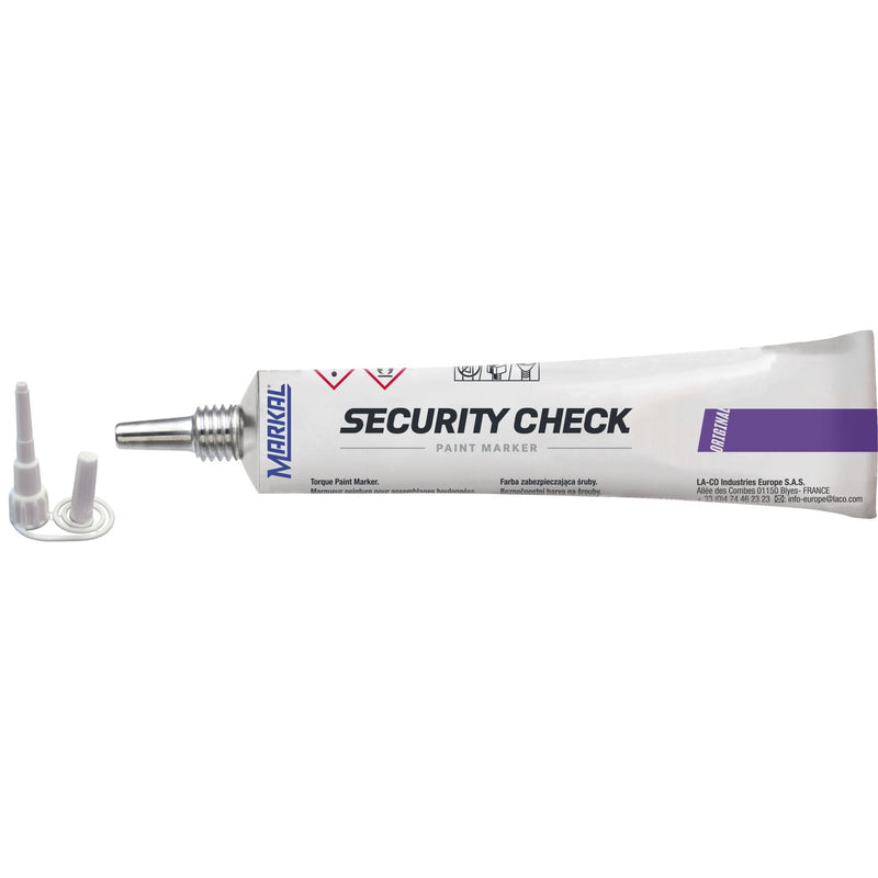 SECURITY CHECK PAINT MARKER Vernice di sicurezza per vite La-Co Markal