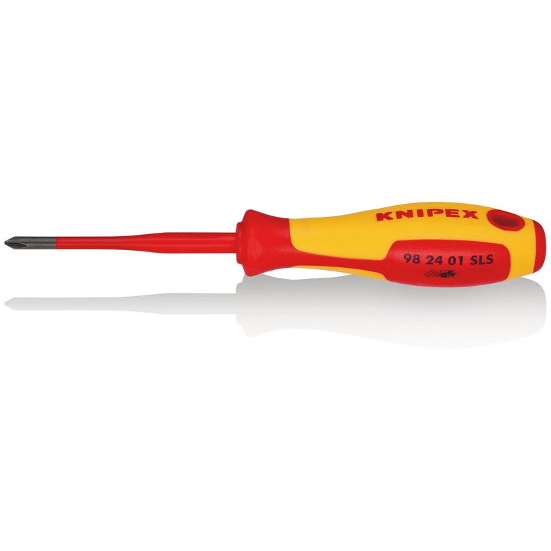 Cacciavite Plus/Minus Philips Slim alto isolamento Knipex