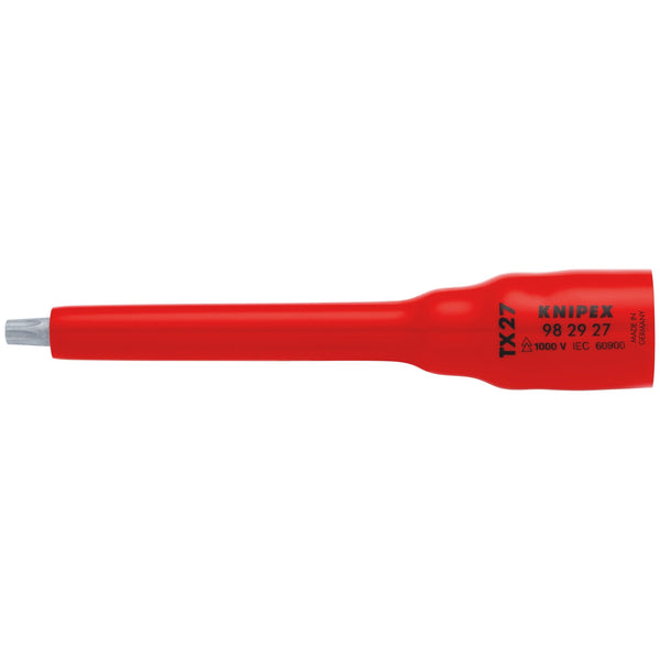 Chiavi bussola Torx ed attacco quadro ", alto isolamento Knipex