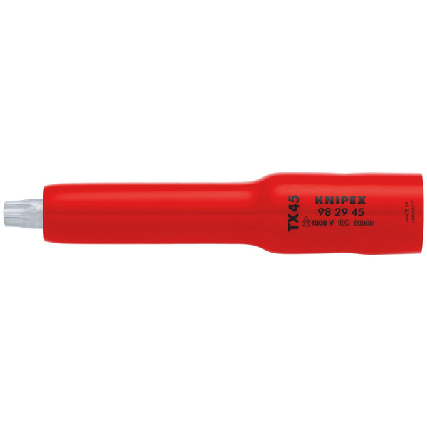 Chiavi bussola Torx ed attacco quadro ", alto isolamento Knipex