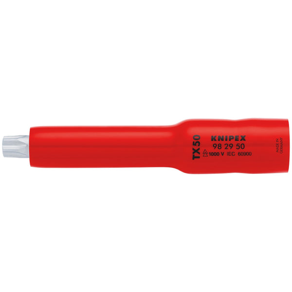 Chiavi bussola Torx ed attacco quadro ", alto isolamento Knipex