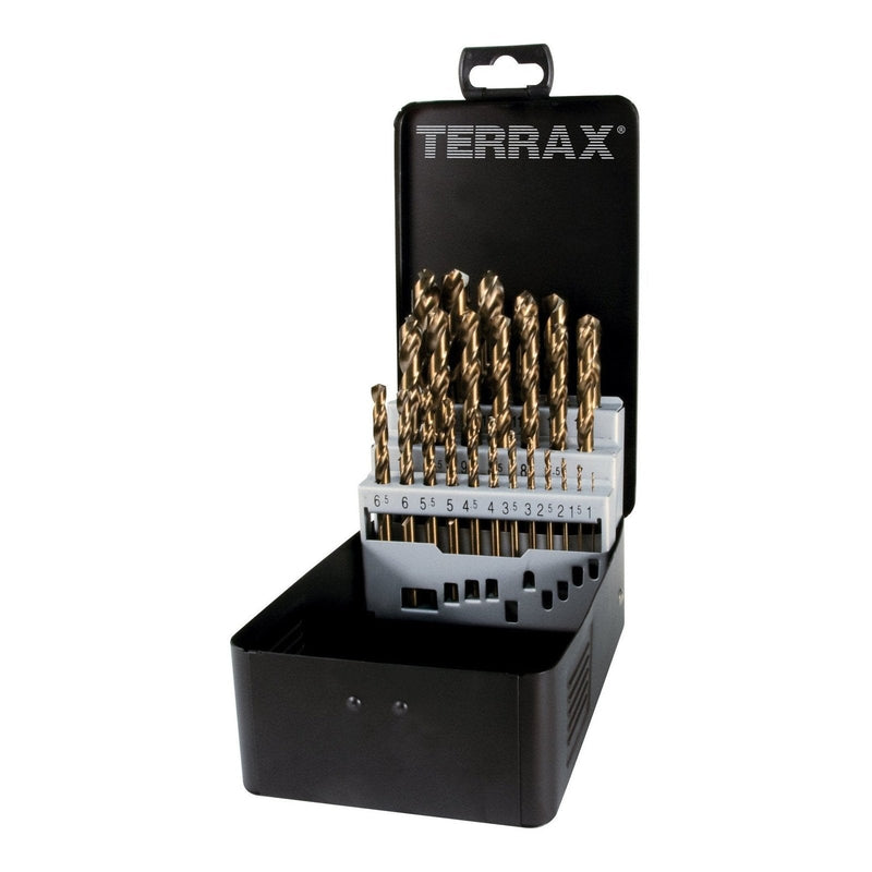 Terrax assortimento 25 punte al cobalto