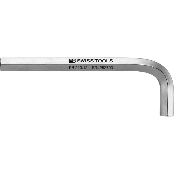 PB Swiss Tools 210.12 Chiave a L esagonale Cromata 12x140