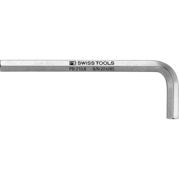 PB Swiss Tools 210.8 Chiave a L esagonale Cromata 8x112