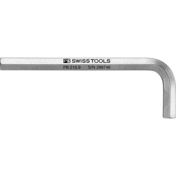 PB Swiss Tools 210.9 Chiave a L esagonale Cromata 9x115