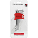 PB Swiss Tools 212.DH-10CN Assortimento chiavi esagonali a L Ball-end, cromate - 9 pezzi