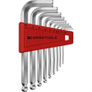 PB Swiss Tools 212.H-10CN Assortimento chiavi esagonali a L cromate Ball-End - 9 pezzi