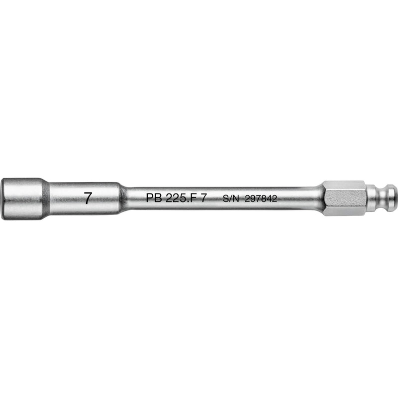 PB Swiss Tools 225.F7 Stelo intecambiabile 225 per Dadi Esagonale 7