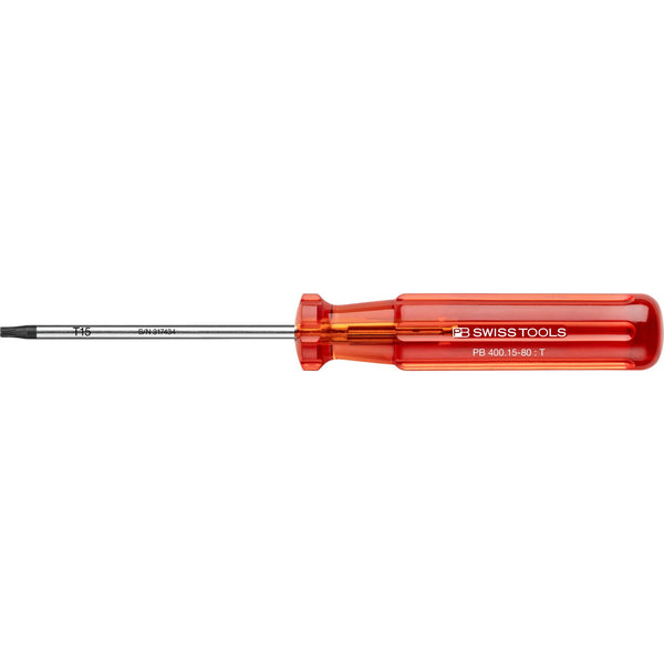 PB Swiss Tools 400.15-80 Cacciavite Classic Torx Torx 15x80